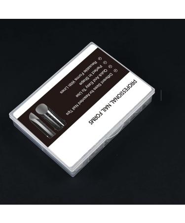 Poly-Extension Gel Nail Forms-Poly-Nail Gel Forms 120pcs Nail Extension Tips Set Acrylic False Nails Manicure Tool Toe Nail Forms For Large - Buy Online on GoSupps.com