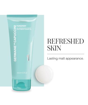 Germaine de Capuccini Purexpert Extra-Comfort Cleansing Gel 4.2 Oz | Gentle Cleanser for Normal & Combination Skin | Minimizes Pores & Imperfections - International Shipping Available - Buy Online on GoSupps.com