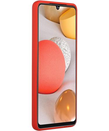 Buy Tivenfezk Nadoli Ultra Thin Silicone Case for Samsung Galaxy A33 5G - Shockproof Scratch-Resistant Wallet TPU Cover in Red - Buy Online on GoSupps.com