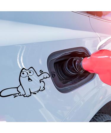 NyxSeat 4 Funny Cat Car Stickers - Unique Designs International Shipping for All Cars - Buy Online on GoSupps.com