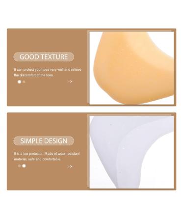 Soft Silicone Gel Toe Covers - 6 Pairs for Women | High Wedges, Ballet Dance, Pointe Shoes Toe Pads - Buy Online on GoSupps.com