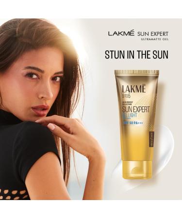 Lakme Sun Expert SPF 50 PA+++ Ultra Matte Gel 50 ml - Buy Online on GoSupps.com