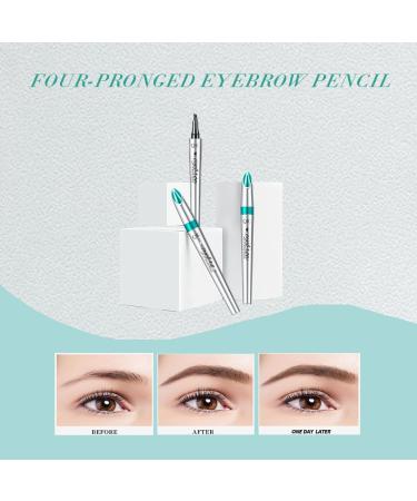 sylbx 2Pcs 3D Waterproof Eyebrow Pencil Eyebrow Pencil Liquid Eyebrow Pencil Makeup Eyebrow Pencil Eyebrow Pencil Liquid Eyebrow Pen Waterproof Pencil - Buy Online on GoSupps.com