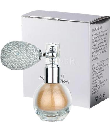 Highlighter Powder Spray Highlighting Nourishing Spray with Glitter - Women Longwearing Makeup Highlighter for Home Dating Traveling Working Gathering Shopping Littryee 2# - Buy Online on GoSupps.com