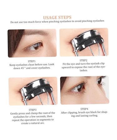 1PC Eyelash Curler with Comb - Steel Wide Angle Eye Makeup Tool for Women & Girls - Perfect Lashes in Purple - Buy Online on GoSupps.com