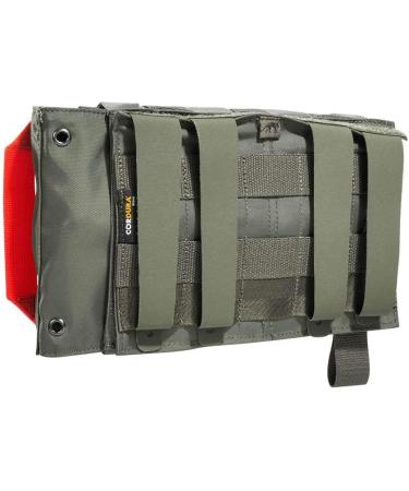 Tasmanian Tiger TT IFAK Pouch VL L - Molle-Compatible First Aid Set for Hiking & Outdoor Travel | Steingrau-Oliv Irn - Buy Online on GoSupps.com
