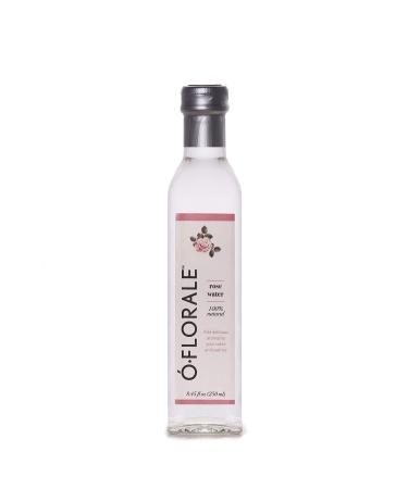 OFLORALE Lebanese Rose Water, 8.45 fl oz, 100% Natural, No Sugar, for Cooking, Baking and Desserts