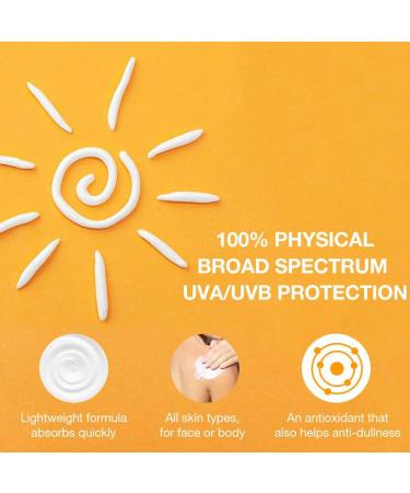 Sunscreen SPF 50+ Lightweight Face Sunscreen Lotion SPF 50+ Water Resistant & Non-Greasy Sun Cream Sun Cream For UVA & UVB Protection Sweat Resistant Body Sunscreen 30G - Buy Online on GoSupps.com