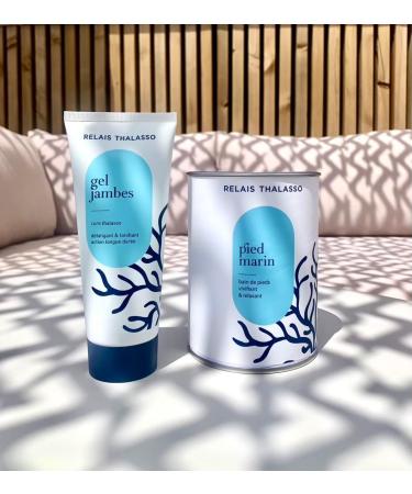 RELAIS THALASSO COSMETIQUE Relais Thalasso Cosm tique Foot Bath - Marine Foot - Invigorating and Relaxing - Gu rande Salt + Seaweed + Organic Essential Oils - 600g Naturalness: 100% - Buy Online on GoSupps.com