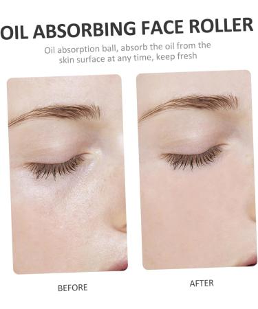 FRCOLOR Volcanic Stone Oil Control Roller - 2pcs Facial Masks Stick & Oil Absorbing Tool for Oily Skin Care - Buy Online on GoSupps.com