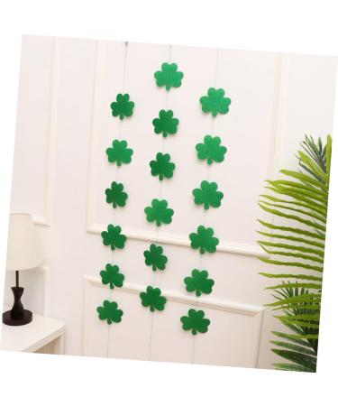 ABOOFAN Decor St. Patricks Day Irish Day Linen Banner Irish Party Hanging Pendant Ornament Ireland Flash - Buy Online on GoSupps.com