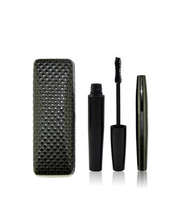 5 Pieces3D Fibre Mascara Brosse pais Curl Mascara Waterproof Noir Sourcils (Couleur : Without Logo)