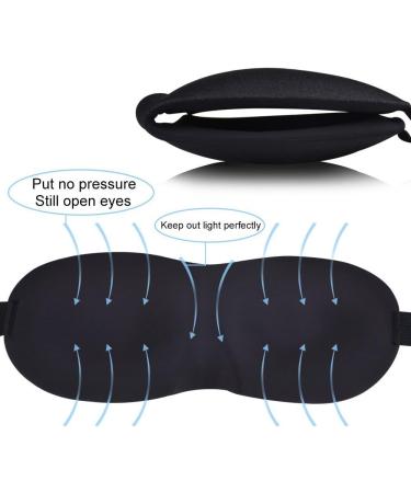 QTMY 3 PCS Gem Mindfold Sleeping Eye Mask for Ultimate Relaxation - Natural Sleep Aid for Women, Men, and Adults | Eyepatch Blindfold Shade Travel Accessory - Buy Online on GoSupps.com