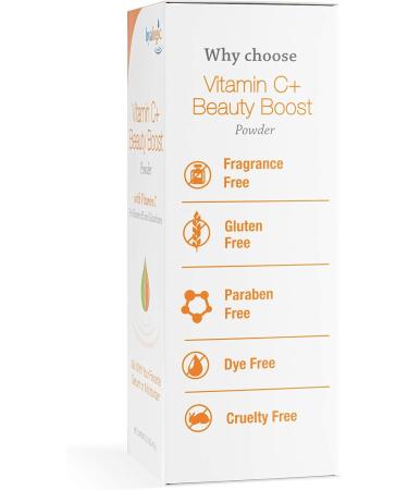 Hyalogic Vitamin C Powder - Beauty Boost for Skin - ProVitamin B5 & Glutathione - 6g (.21oz) - 60 Uses - Buy Online on GoSupps.com