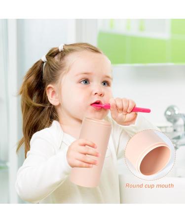 Zimoer Portable Toothbrush Case for Kids - 2 Pack Dust Protection Holder for Home Camping Hiking & School (Orange & Green) - Buy Online on GoSupps.com