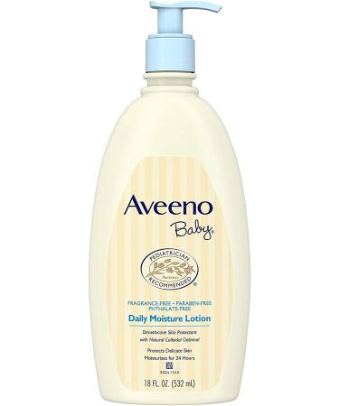Aveeno Baby Daily Moisture Lotion 18-Fluid Ounces Bottle - 2 Pack - Buy Online on GoSupps.com