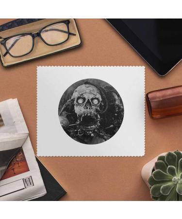 Buy 2 x Cybernetic Skull Microfiber Cleaning Cloths - Premium Quality Eco-Friendly & Versatile Cleaning Solution for Home & Electronics - Buy Online on GoSupps.com