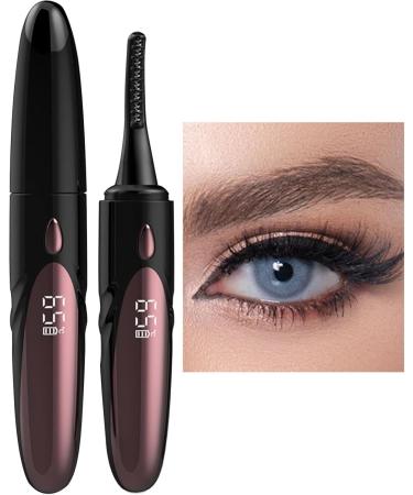 Electric Eyelash Curler Electric Lash Curler with Comb | Battery Operated Natural Curling Small Eyelash Curler Natural Curling Lash Curler for Eye Makeup Black - Buy Online on GoSupps.com
