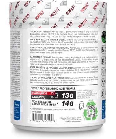 DIESEL - New Zealand Whey Protein Isolate 360g French Vanilla French Vanilla 360 g (Pack of 1) - Buy Online on GoSupps.com