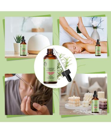 Fengyang Rosemary Oil for Hair Growth | Pure Rosemary Essential Oil for Thicker Hair - Buy Online on GoSupps.com