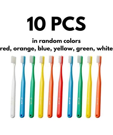 Buy Japanese Toothbrush Tuft24 Capless Pack of 10 Soft Oral Care for Healthy Gums & Strong Brushing - Buy Online on GoSupps.com
