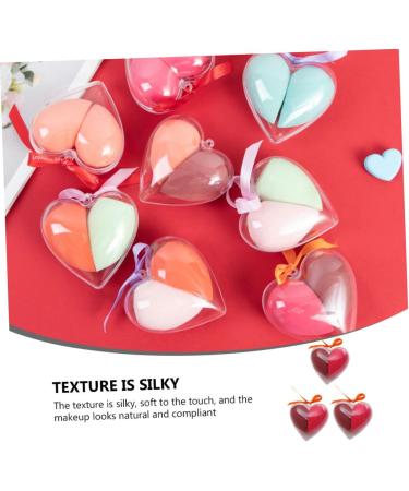 Didiseaon Shampoo 3 Boxes Heart-shaped Makeup Sponge Cosmetic Puff Girl Makeup Sponge Cosmetic Sponges Eyeshadow Powder Puff Makeup Egg Travel Skin Care Hydrophilic Polyurethane Lip Gloss - Buy Online on GoSupps.com
