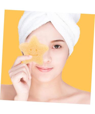 Zerodeko Konjac Face Wash Sponges & Exfoliating Back Scrubber - 4 Pcs Bath & Dishwashing Puffs - Travel-Friendly Body Cleansing Loofah - Buy Online on GoSupps.com