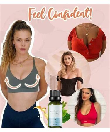 Natural Essential Oil for Breast Enlargement & Lift | Herbal Breast-Up Serum (2PCs) - Anti-Sagging Solution - Buy Online on GoSupps.com