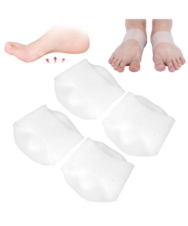 Plattfoot insole good elasticity easy-to-carry orthopedic shoe cushion for outdoor area for home (White S code)