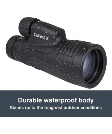 Celestron Outland X 10x50 Monocular with Smartphone Adapter - Ideal for Outdoor and Birding - Fully Multi-Coated Optics and BaK-4 Prisms - Buy Online on GoSupps.com
