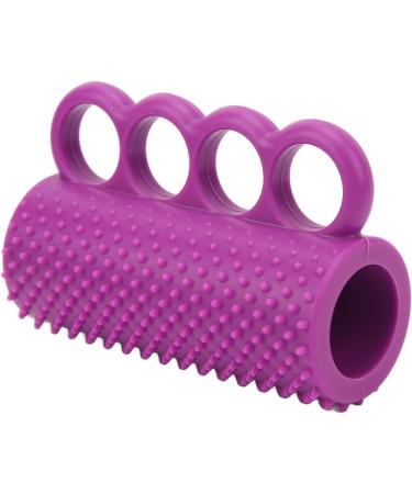 Squeeze Finger Strengthening Equipment Silicone 4 Finger Squeeze Strengthener for Stroke Rehabilitation Training Purple - Buy Online on GoSupps.com