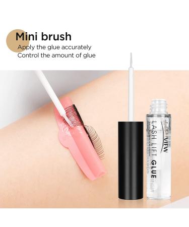LASHVIEW Lash Lift Glue 5ML - Odorless & Irritation-Free Eyelash Perm Adhesive - Buy Online on GoSupps.com