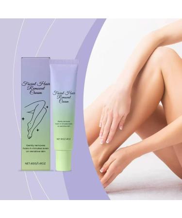  Sgjwyc Pack of 2 facial hair removal creams for women and men gentle and painless hair removal cream moisturizing and nourishing soft and soothing - Buy Online on GoSupps.com
