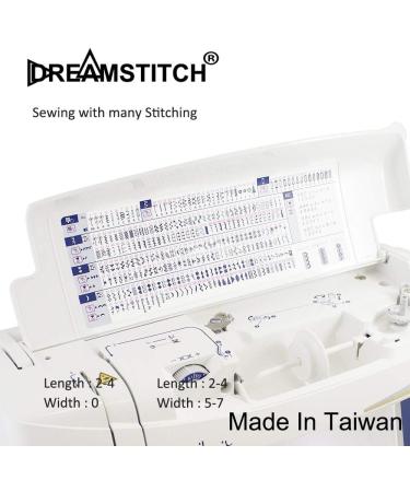 DREAMSTITCH Snap On 7mm Open Toe Applique Presser Foot for Brother, Singer, Babylock, Janome, Juki Sewing Machines - ALT 40080962 - Buy Online on GoSupps.com