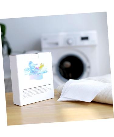 Sosoport 48 Pcs Paper for Clothes Wipeoff Eraced Washing Color Catcher Spot Cleaner Dye Home Laundry Papers Color Paper Stain Remover Clothes Grabber Stain Wash and Care Confetti As Shownx2pcs mediumx2pcs - Buy Online on GoSupps.com