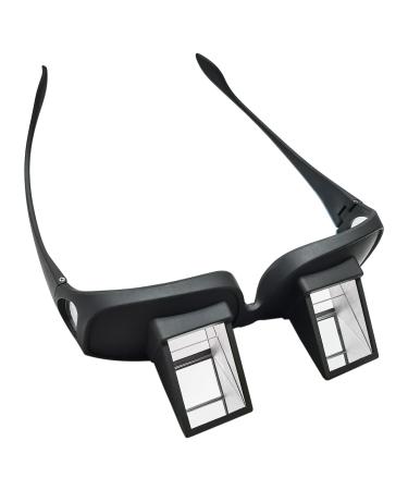 CHANGAR Prism Glasses Horizontal Reading Glasses Spectacles Lazy Bed Prism Reading Glasses Lazy Readers Glasses Weird Gifts for Lying Down Reading and Watching TV