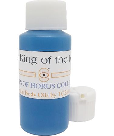 I Am King Of The Night - Type SJ For Men Scented Body Oil Fragrance Flip Cap - Blue - 1 oz. - ID#22469 1 Fl Oz (Pack of 1)