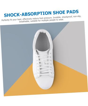 FRCOLOR Height Increasing Insoles - 2 Pairs of Cotton Shoe Inserts for Men & Women - Grey Heel Lift Insoles for Winter Shoes 12.3x6.8CM - Buy Online on GoSupps.com