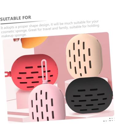 Ipetboom Makeup Puffs Beauty Powder Puff Mini Toiletry Bag Makeup Pouch Makeup Puff Makeup Beauty Sponge Portable Mini Egg Holders Travel Silica Gel Pink Cosmetic Egg Box - Buy Online on GoSupps.com