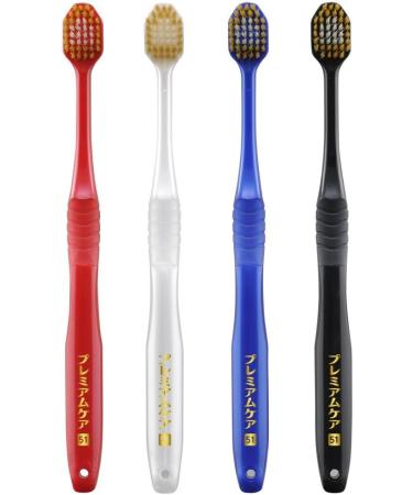 Ebisu Premium Care Toothbrush - Compact Soft Bristles Pack of 3 for Gentle Oral Care | International Shipping - Buy Online on GoSupps.com