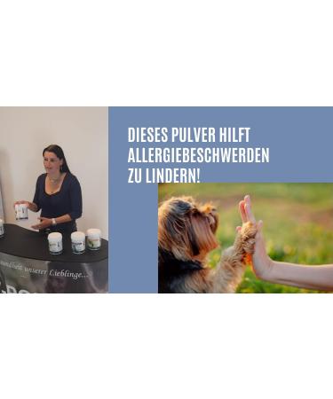 Buy V-Point Allergo Plus for Dogs - Herbal Allergy Relief Powder (250g) for Pollen Grass Dust | Premium Black Cumin Rose Hip & Ginger Formula - Buy Online on GoSupps.com