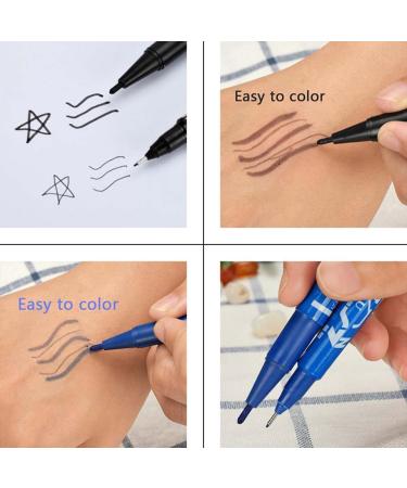 NOLITOY 2pcs Eyebow Kit Eyebrow Microblading Kit Set Eyebrow Pencil Disposable - Buy Online on GoSupps.com
