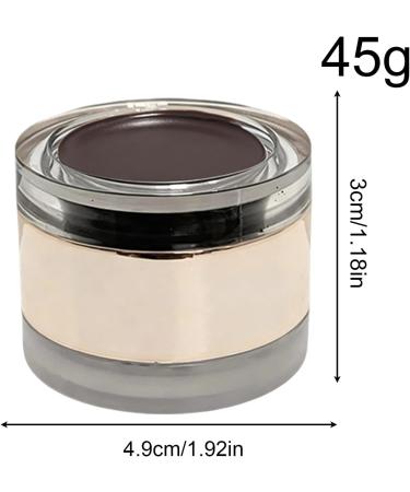  Generisch Eyebrow gel - Long-lasting eyebrow cream - Makeup pomade with brush - For girlfriend wife boyfriend sister daughter home rain daily commute party date - Buy Online on GoSupps.com