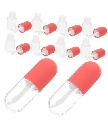 ERINGOGO 10 pi ces Contenants Brillant L vres Rechargeables Tube L vres Vide Portable pour Maquillage Voyage