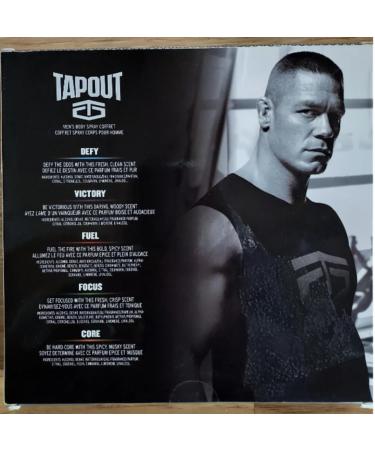 Tapout Men s Body Spray Five Pack Gift Set - Buy Online on GoSupps.com