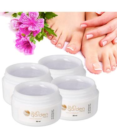 UV Gel Classic Builder Gel Clear 4 x 30ml - Transparent UV Builder Gel for Strong Smooth Nails | International Shipping Available - Buy Online on GoSupps.com