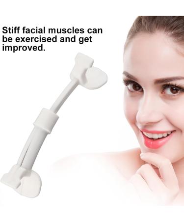 Face Smile Trainer Mouth Exerciser Charming Smile Enhancer for Office Workers Flight Attendant White 10g - Buy Online on GoSupps.com