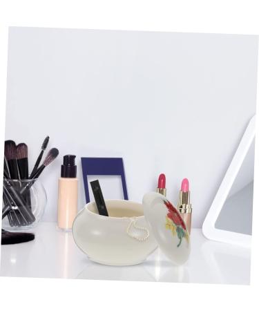 UTHCLO 1pc Porcelain Jar Lip Balm Jar Empty Lotion Jars Mini Cosmetic Container Ceramic Tea Canister Porcelain Tea Tin Powder Makeup Cosmetic Jar Ceramics Cosmetic Box Travel Red Vintage - Buy Online on GoSupps.com