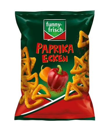 Buy Funny-Frisch Paprika Corners - International Shipping | 14 Packs of 75g Snacks - Buy Online on GoSupps.com