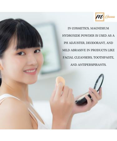 mGanna Magnesium Hydroxide Powder 454 GMS / 1 lbs - Buy Online on GoSupps.com